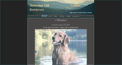 Desktop Screenshot of butternutgoldens.com